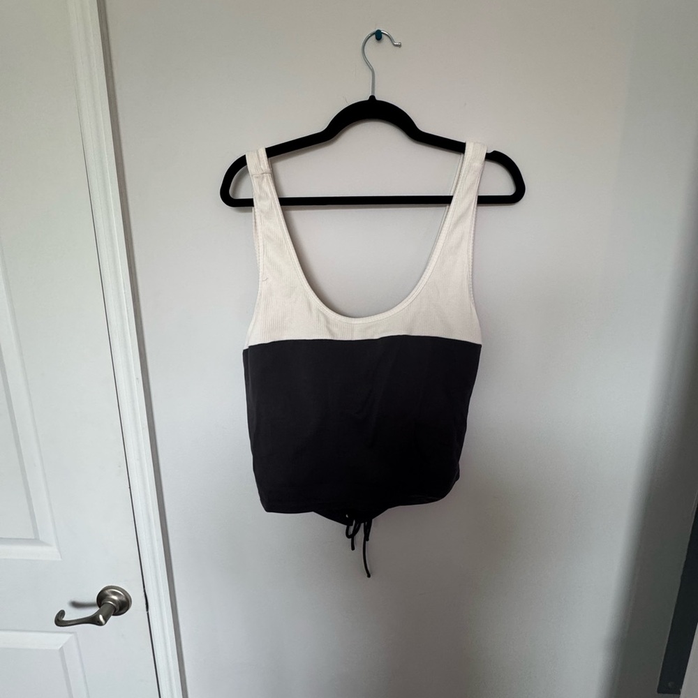Black and White Tank Top